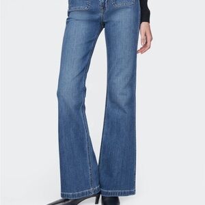 GAP Blue Flare Wide Leg Jeans